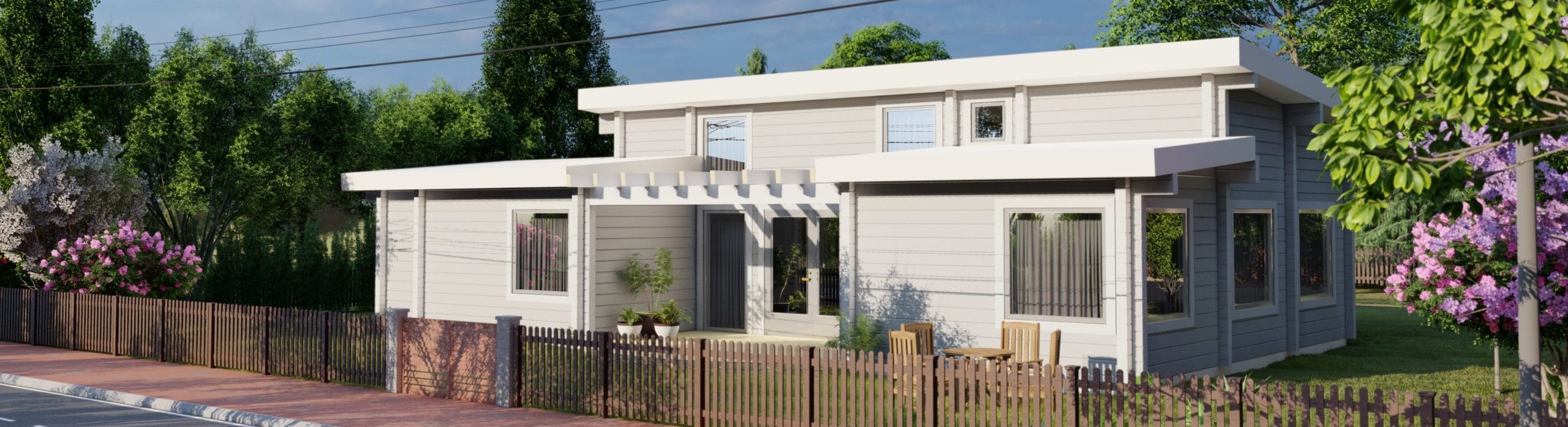 modele Olivier maison bois préfabriquée