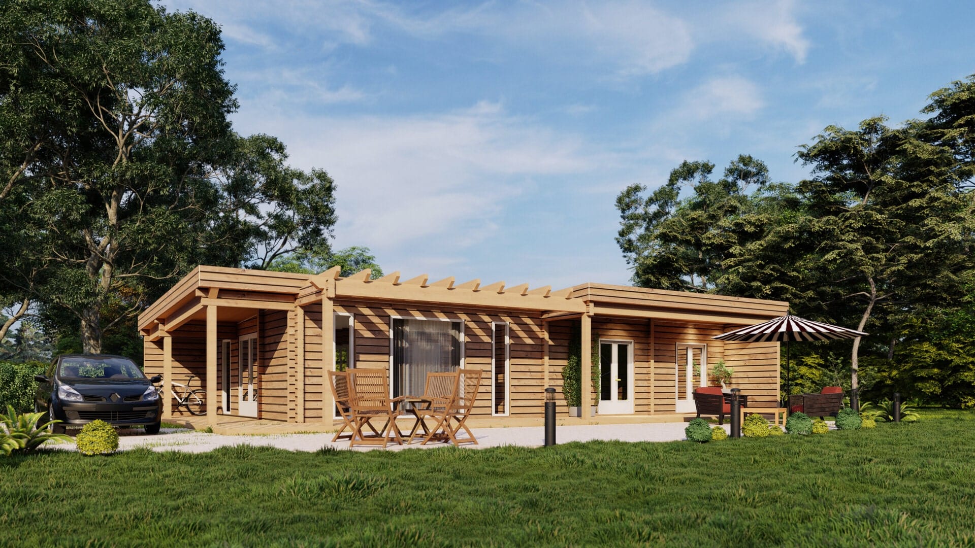 Maison en bois en kit, Chalet et ossature bois